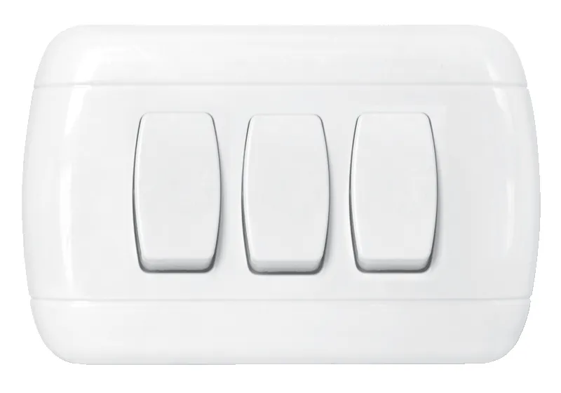 Interruptor Conmutación Triple Empotrar