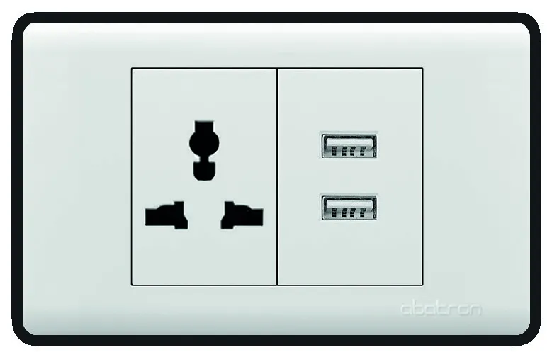 Toma Doble Usb Empotrar
