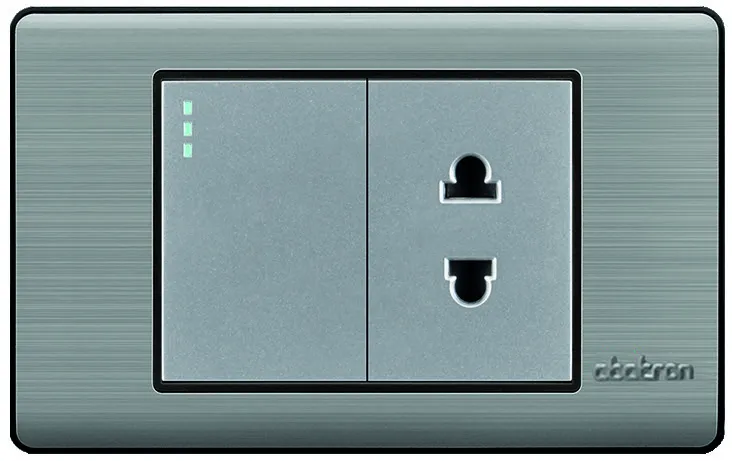 Tomacorriente Simple Empotrar