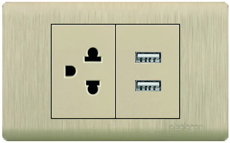 Toma Doble Usb Empotrar