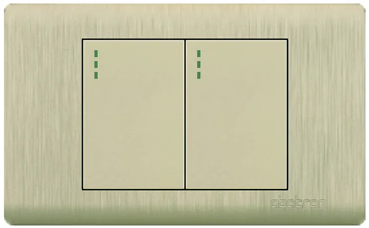 Interruptor Conmutación Doble Empotrar