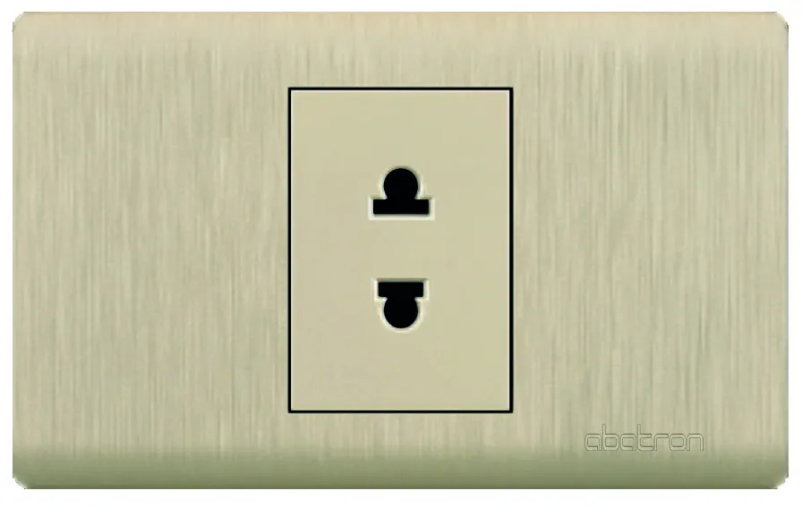 Tomacorriente Simple Empotrar