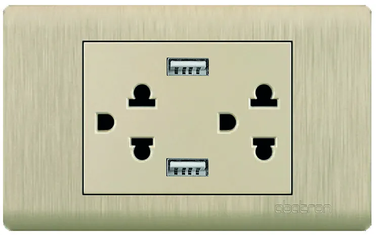 Toma Doble Usb Empotrar