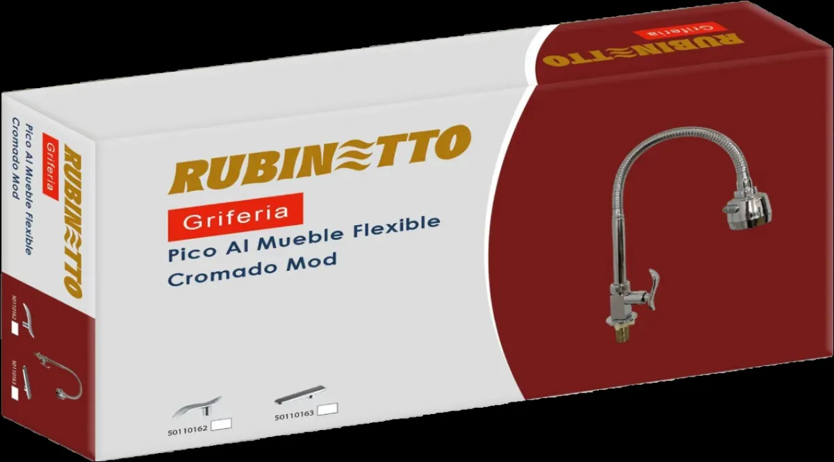 Pico al mueble cuadrado flexible