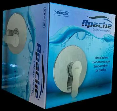 Monocomando empotrable ducha