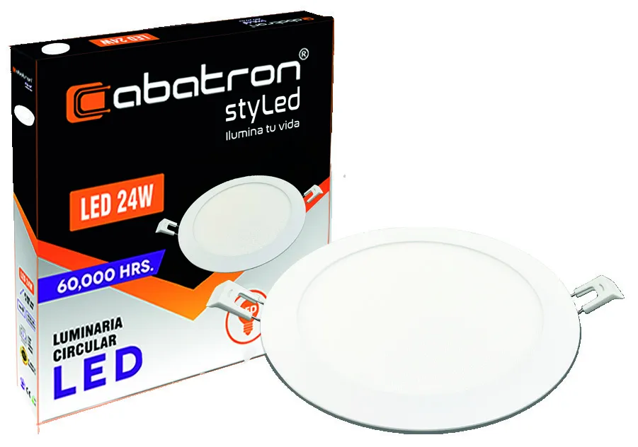 PANEL CIRCULAR LED EMPOTRAR