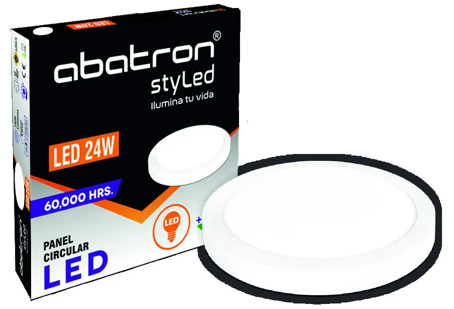 PANEL CIRCULAR LED SOBREPONER