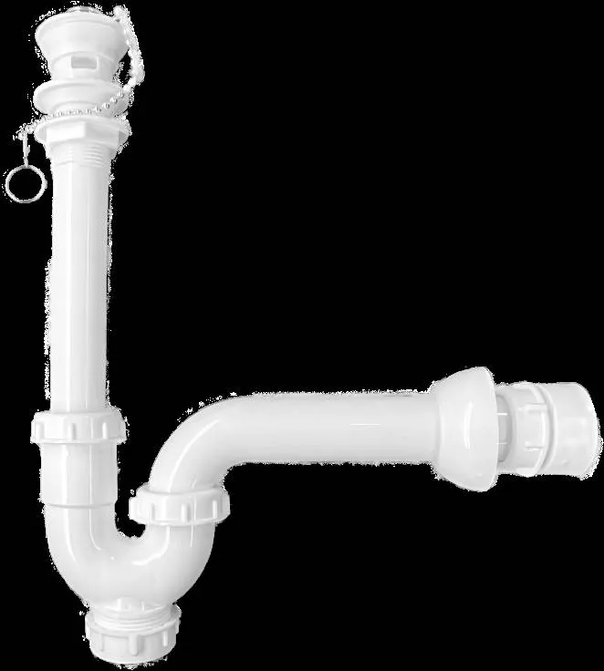 TRAMPA TIPO P CON REGISTRO CON DESAGüE 1 1.4 CON TAPÓN