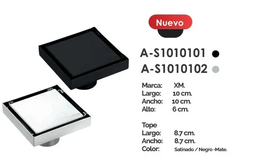 SUMIDEROS A-S1010101 A-S1010102